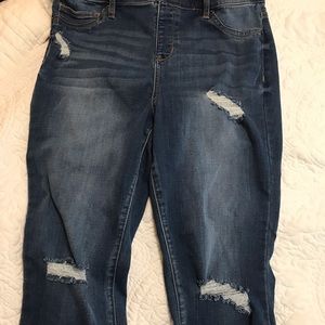 New York & Company distressed jeans - Tall!